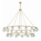 Aragon 60'' LED Soft Brass Chandelier Gold 60"W x 46"H x 60"D
