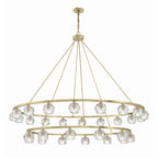 Aragon 60'' LED Soft Brass Chandelier Gold 60"W x 46"H x 60"D