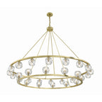 Aragon 60'' LED Soft Brass Chandelier Gold 60"W x 46"H x 60"D