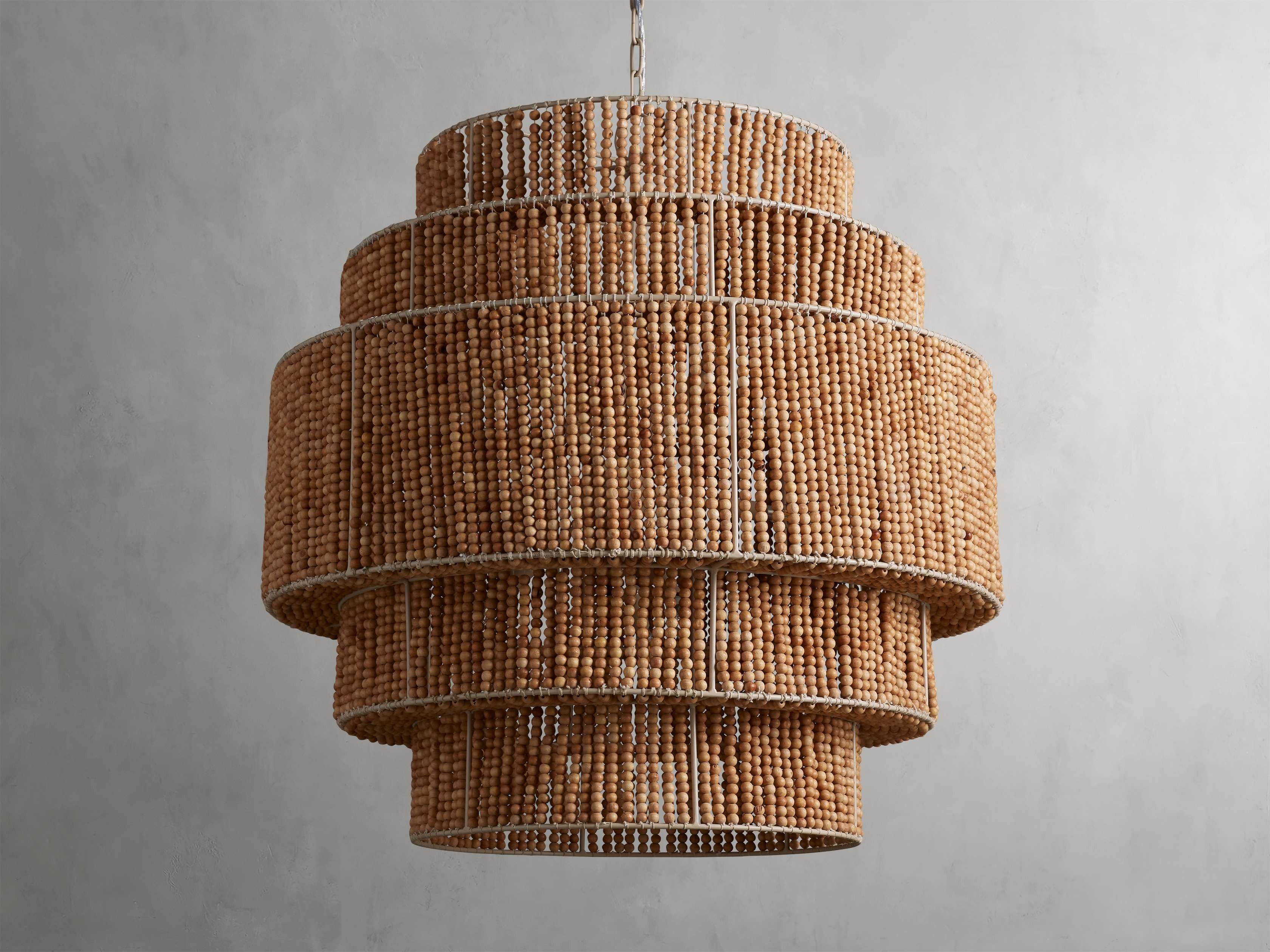 Aravelle Tiered Beaded Chandelier
