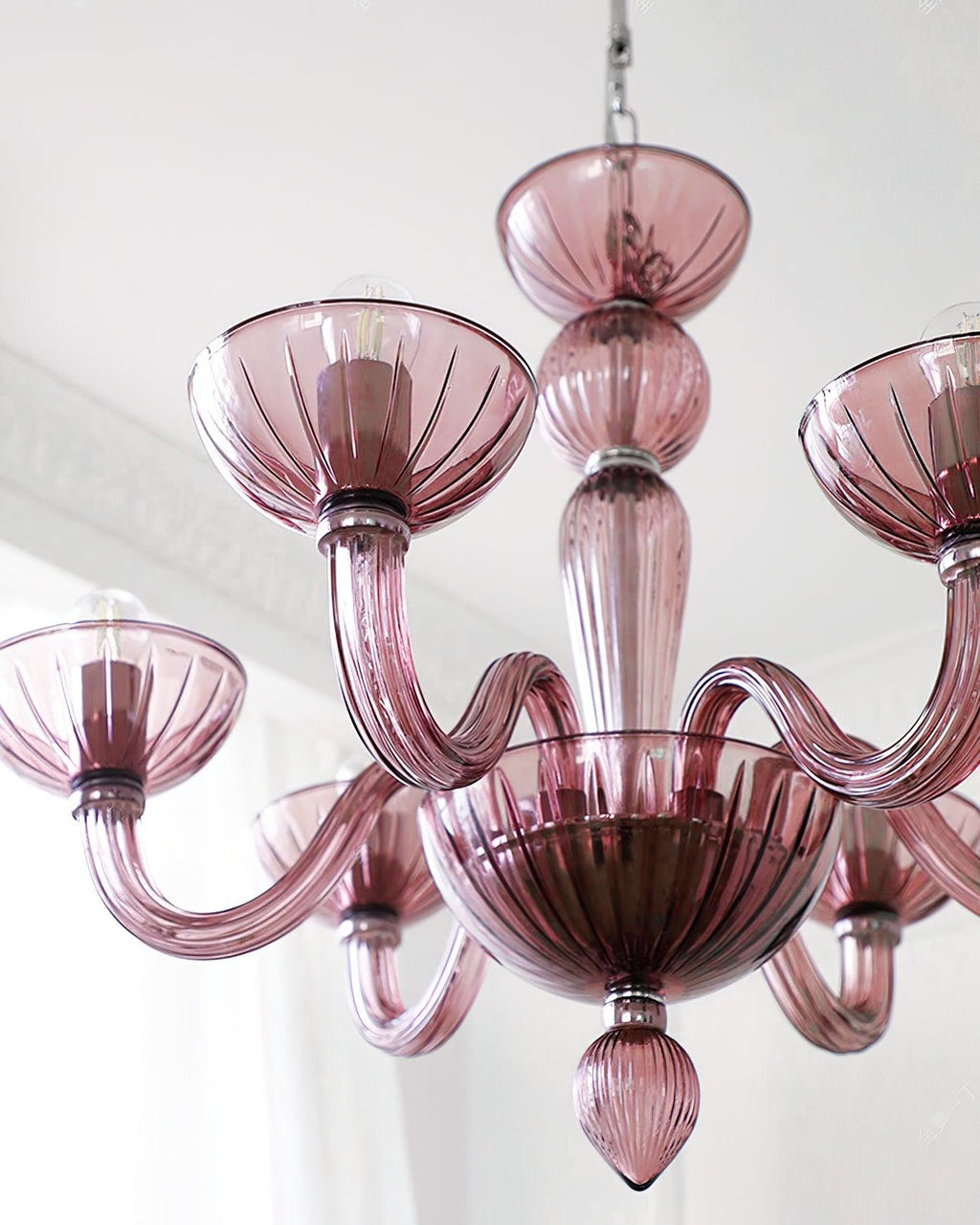 Arion Murano Art Glass Chandelier