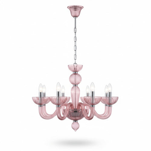 Arion Murano Art Glass Chandelier