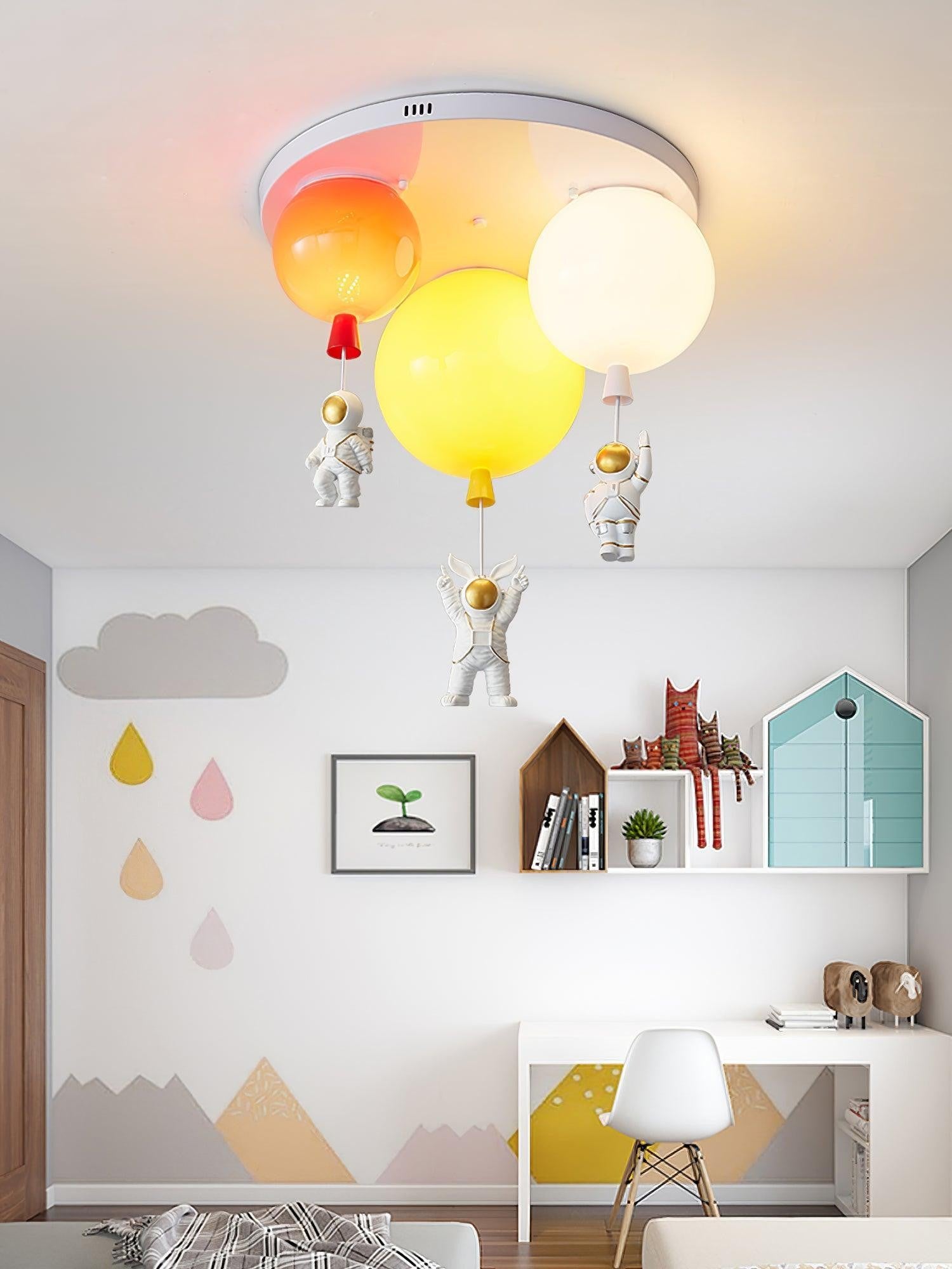 Astro Balloon Adventure Kids Ceiling Light