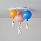Astro Balloon Adventure Kids Ceiling Light