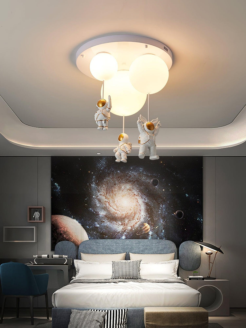 Astro Balloon Adventure Kids Ceiling Light
