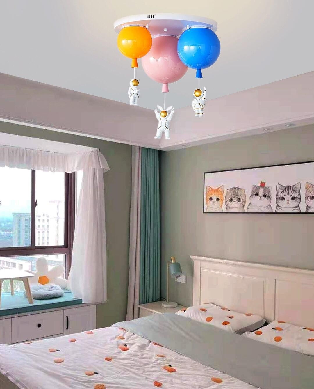 Astro Balloon Adventure Kids Ceiling Light