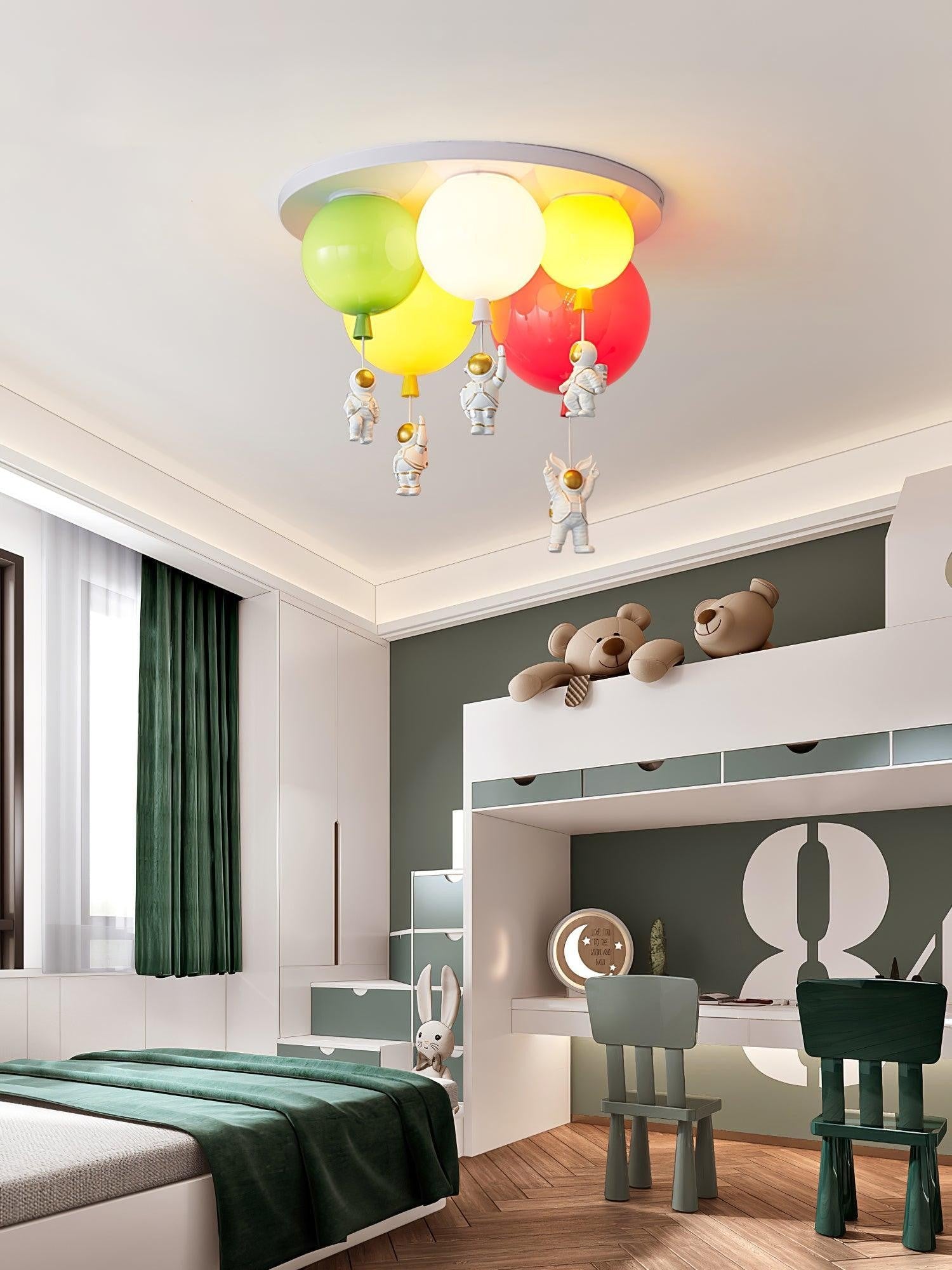 Astro Balloon Adventure Kids Ceiling Light