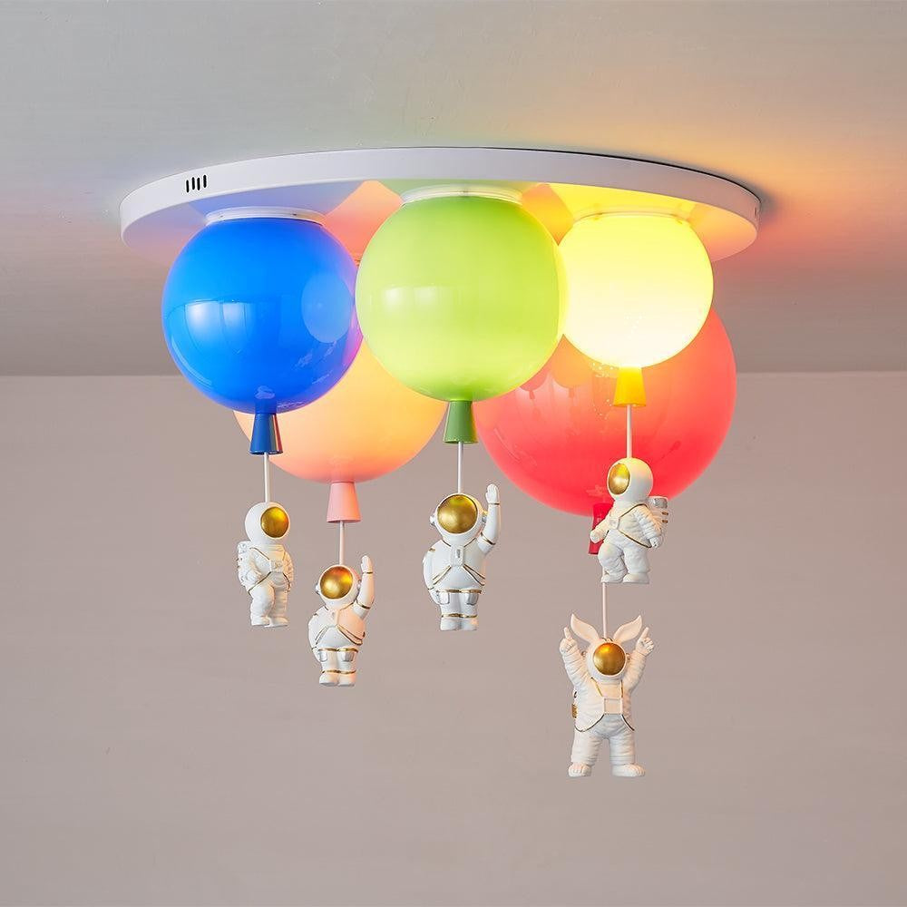 Astro Balloon Adventure Kids Ceiling Light