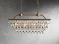 Aurelia Crystal Rectangular Dining Chandelier