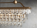 Aurelia Crystal Rectangular Dining Chandelier