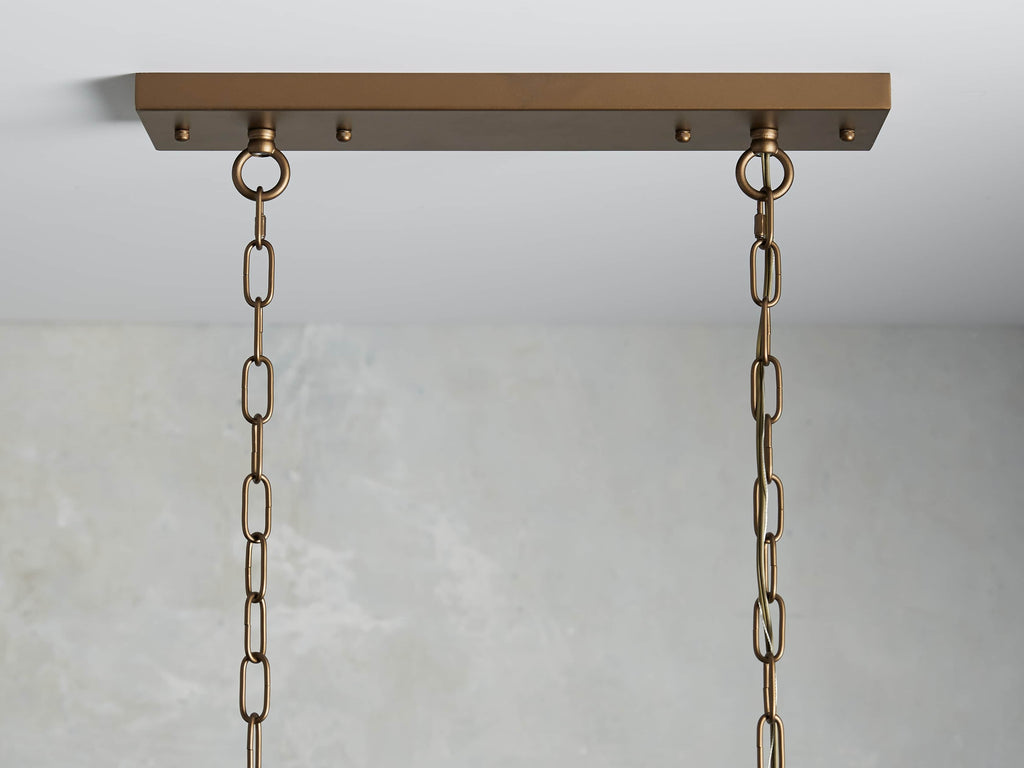 Aurelia Crystal Rectangular Dining Chandelier