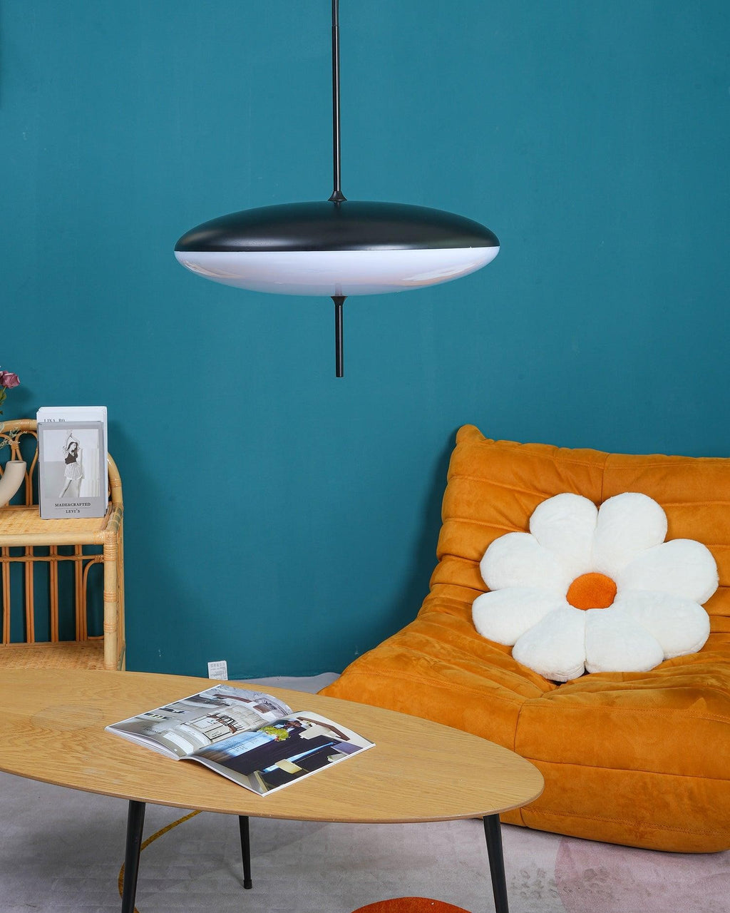 Aurelia Dual-Dish Pendant Light