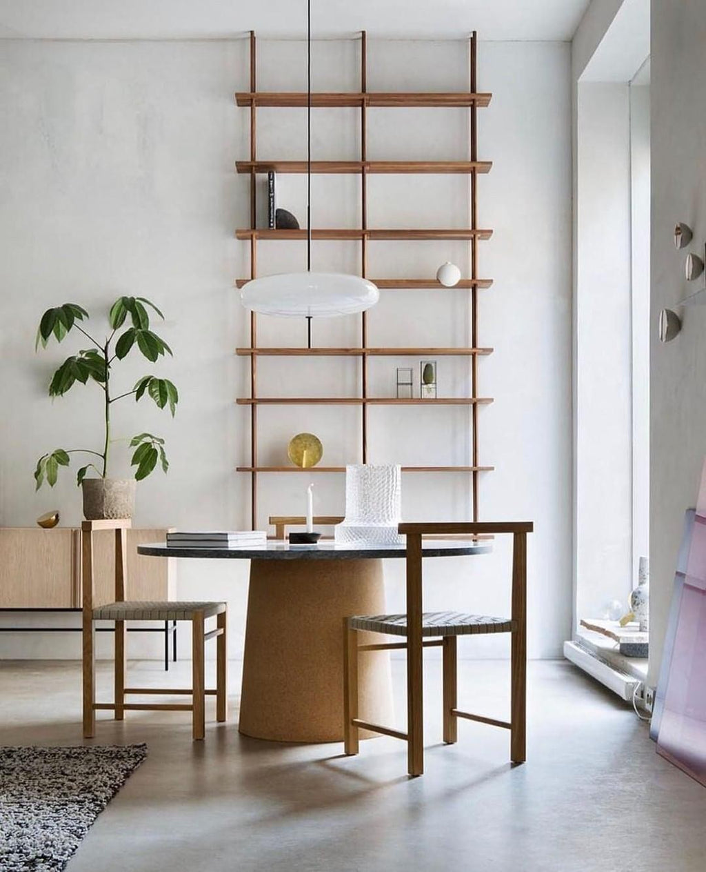 Aurelia Dual-Dish Pendant Light