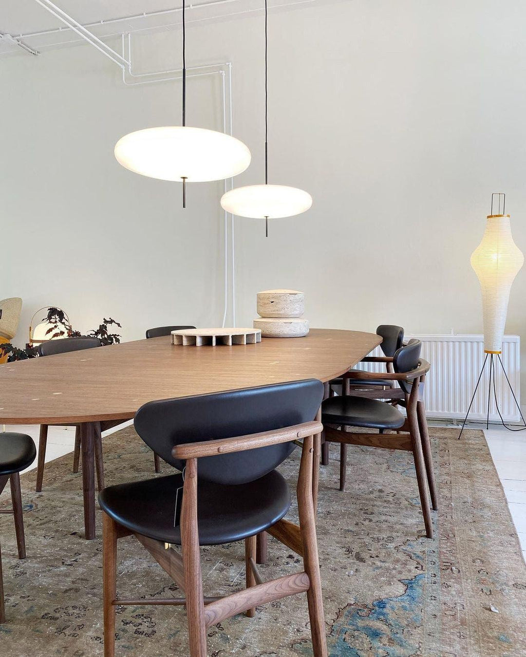 Aurelia Dual-Dish Pendant Light