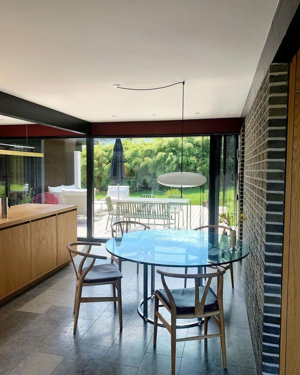 Aurelia Dual-Dish Pendant Light