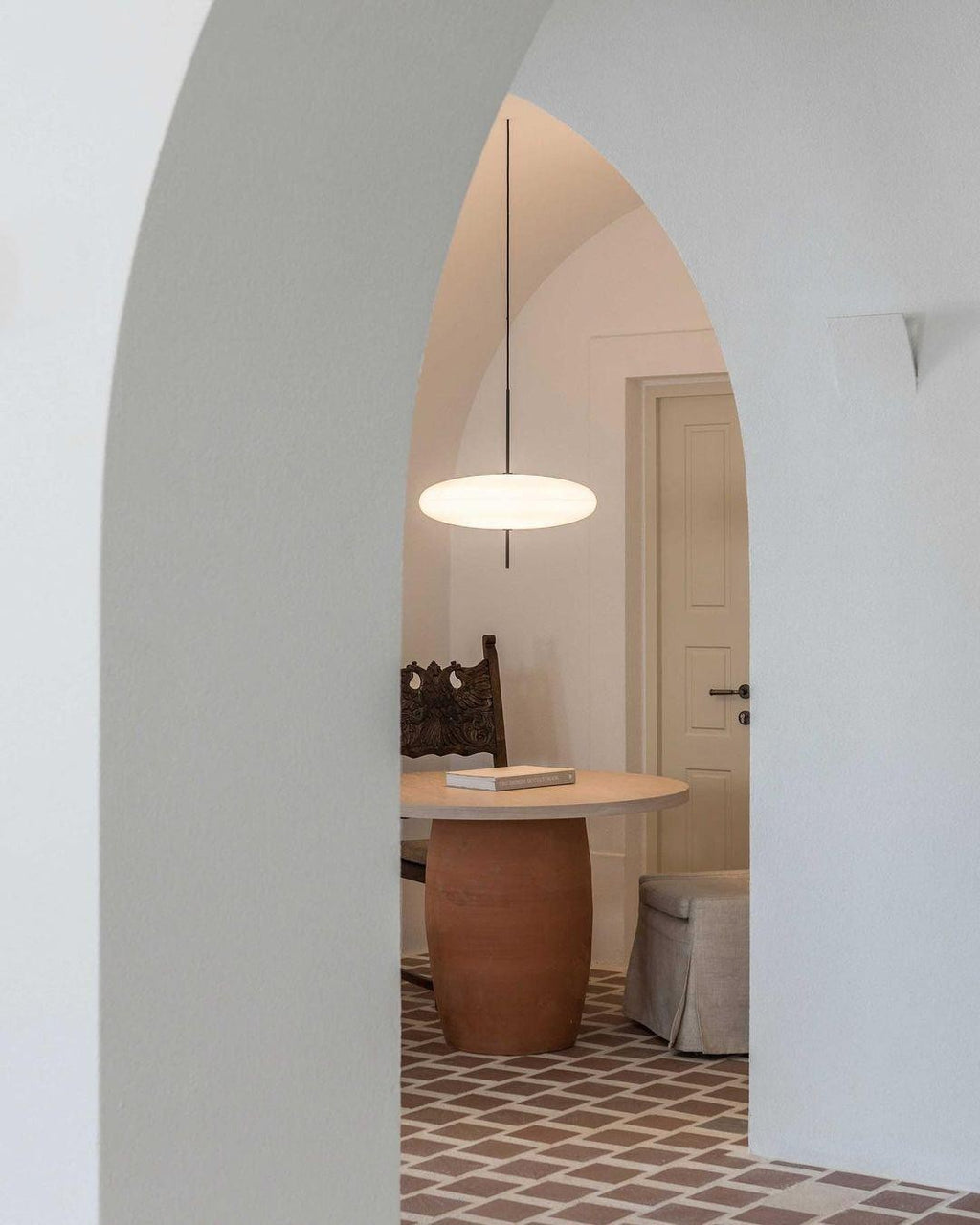 Aurelia Dual-Dish Pendant Light