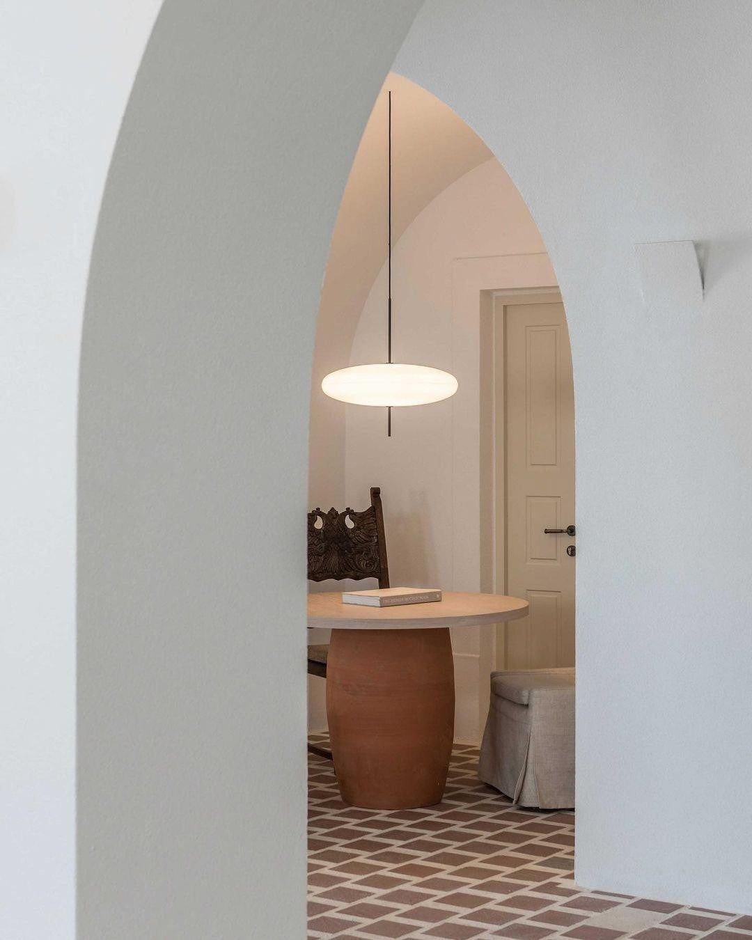 Aurelia Dual-Dish Pendant Light