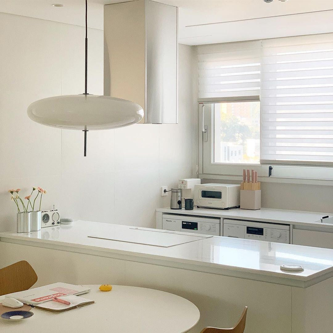 Aurelia Dual-Dish Pendant Light