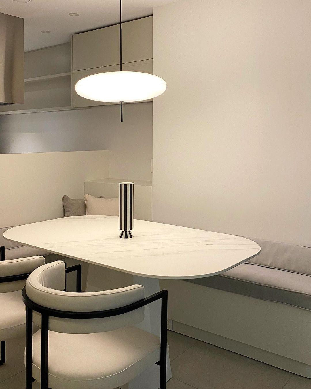 Aurelia Dual-Dish Pendant Light