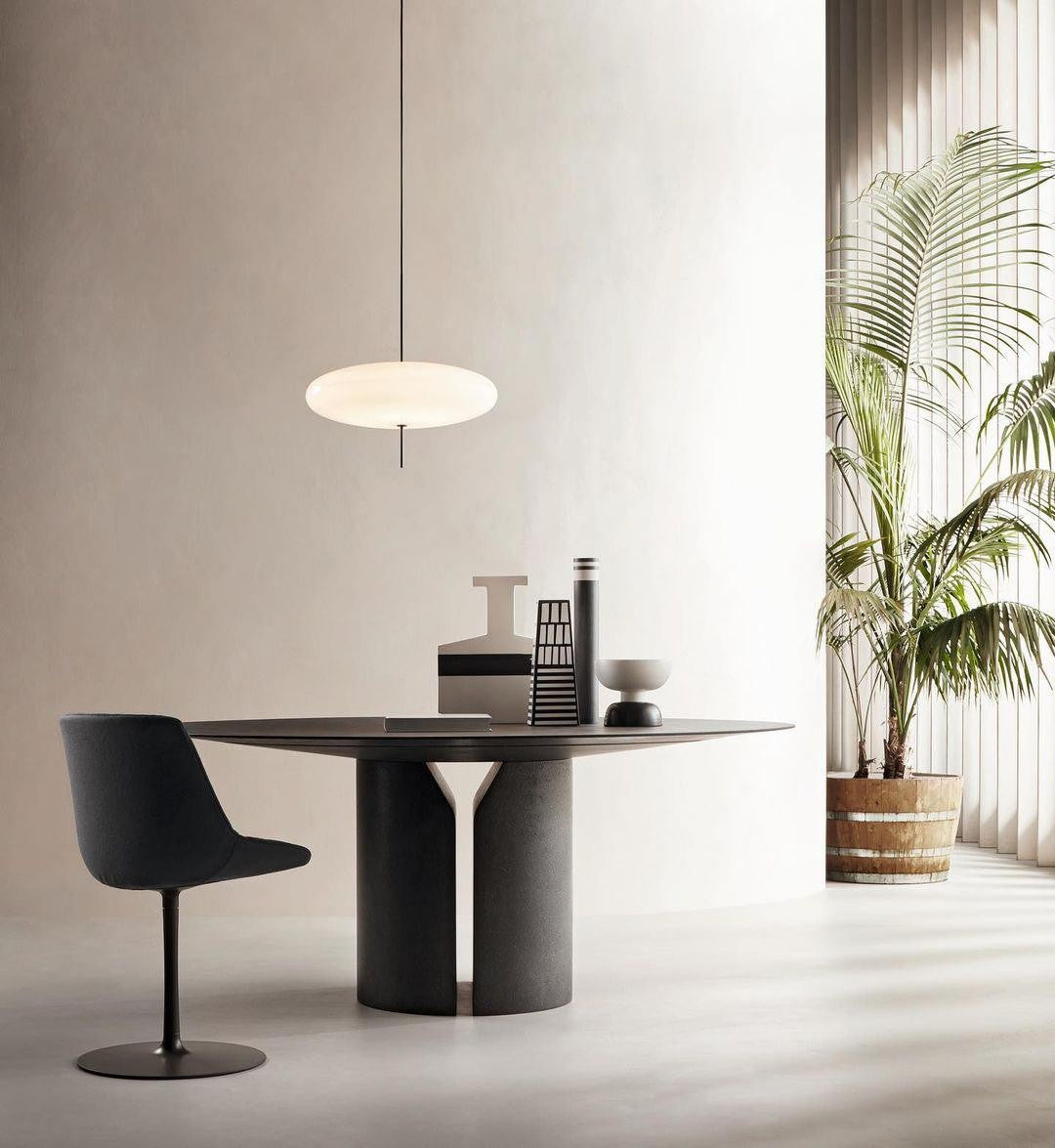Aurelia Dual-Dish Pendant Light