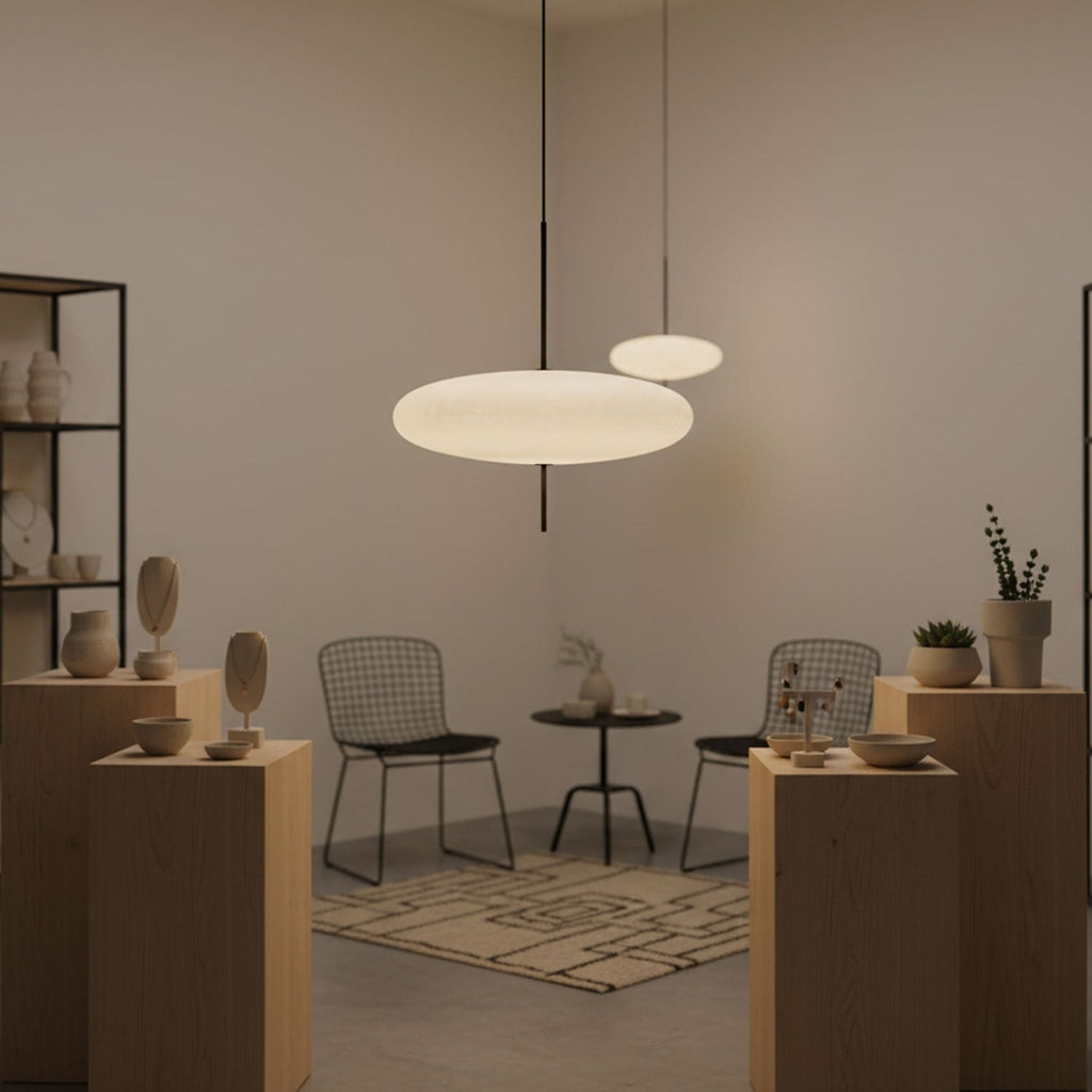 Aurelia Dual-Dish Pendant Light