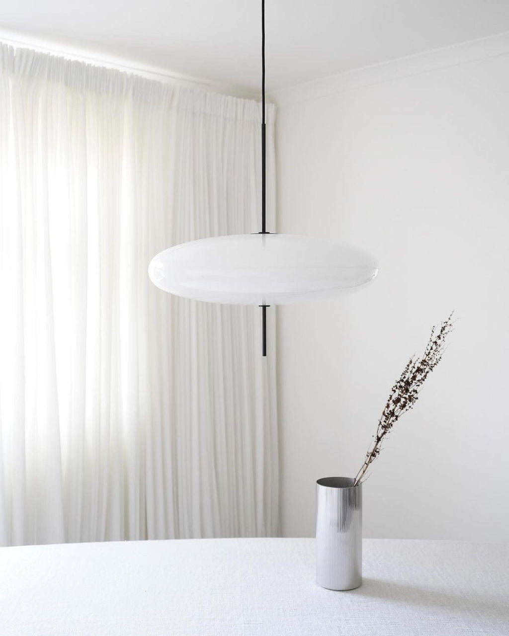 Aurelia Dual-Dish Pendant Light