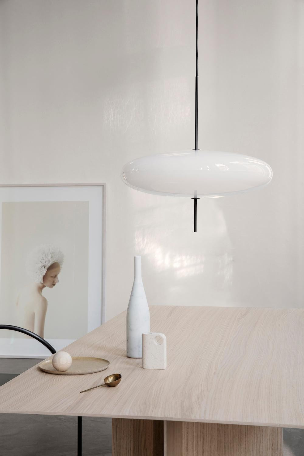 Aurelia Dual-Dish Pendant Light