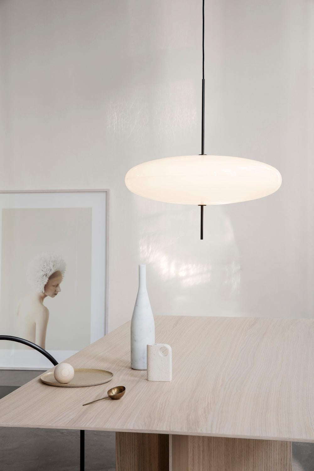 Aurelia Dual-Dish Pendant Light