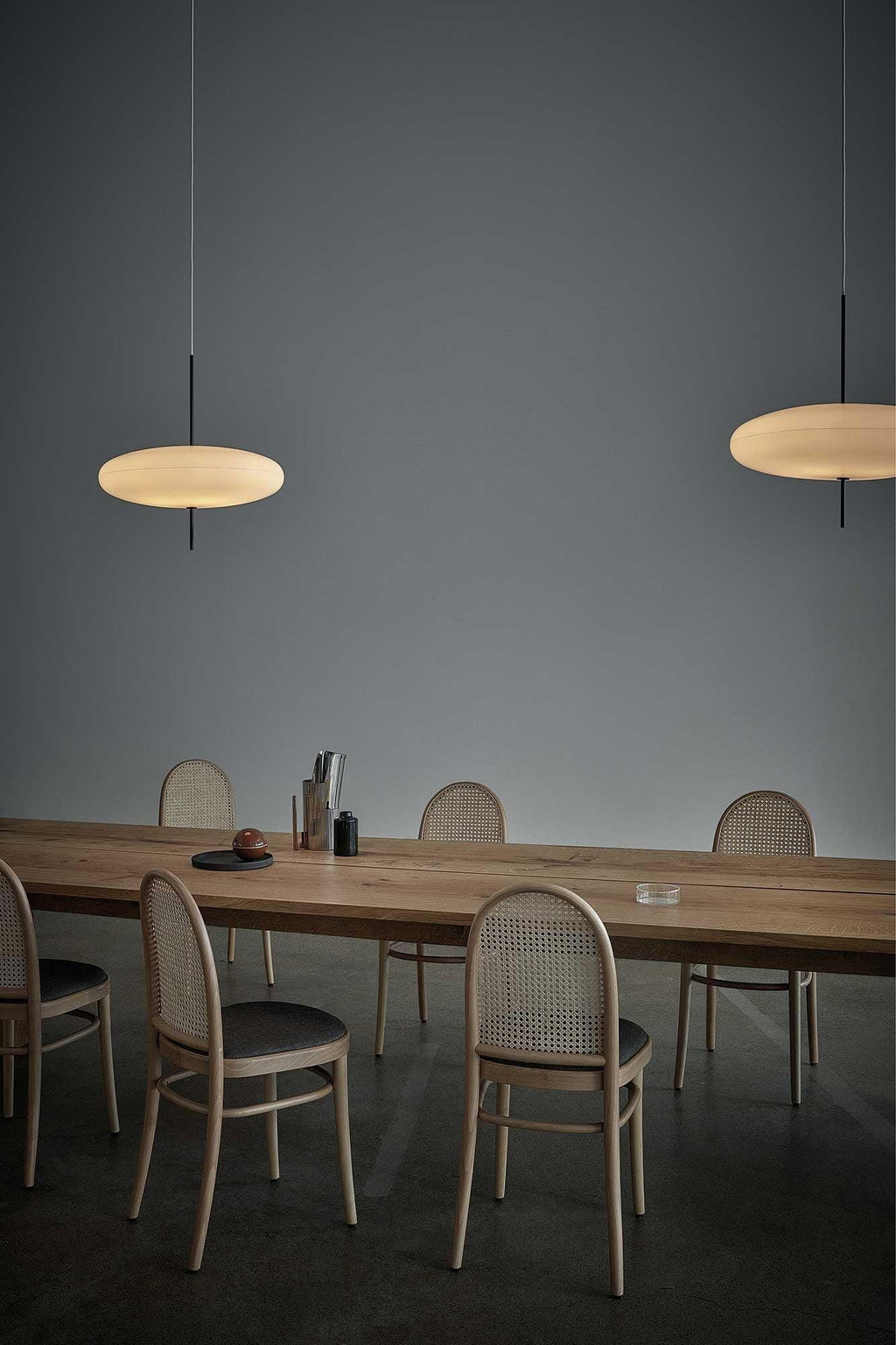 Aurelia Dual-Dish Pendant Light