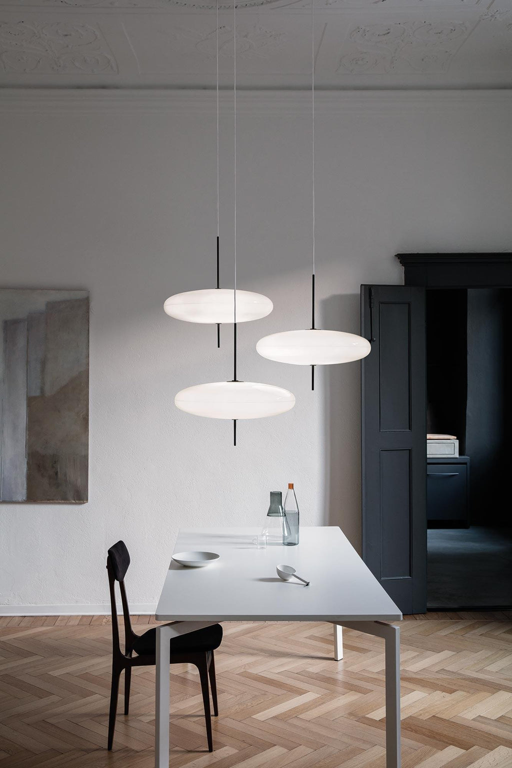 Aurelia Dual-Dish Pendant Light