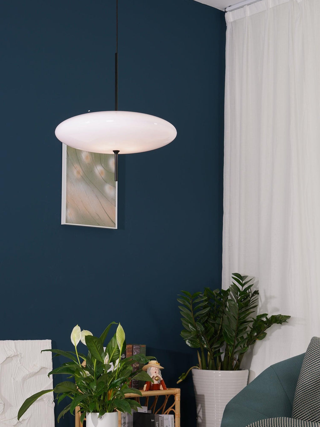 Aurelia Dual-Dish Pendant Light