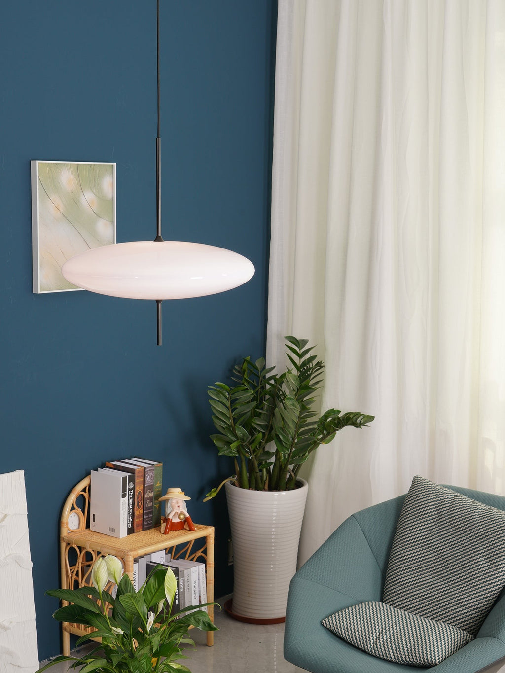 Aurelia Dual-Dish Pendant Light