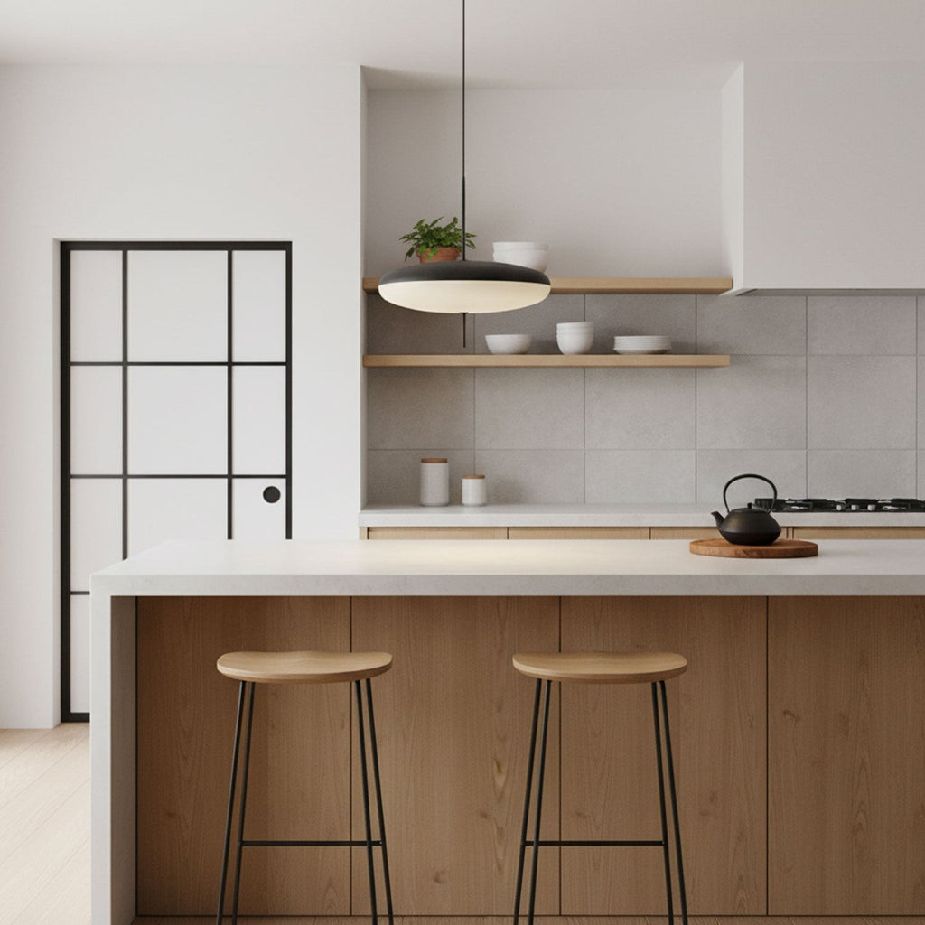 Aurelia Dual-Dish Pendant Light