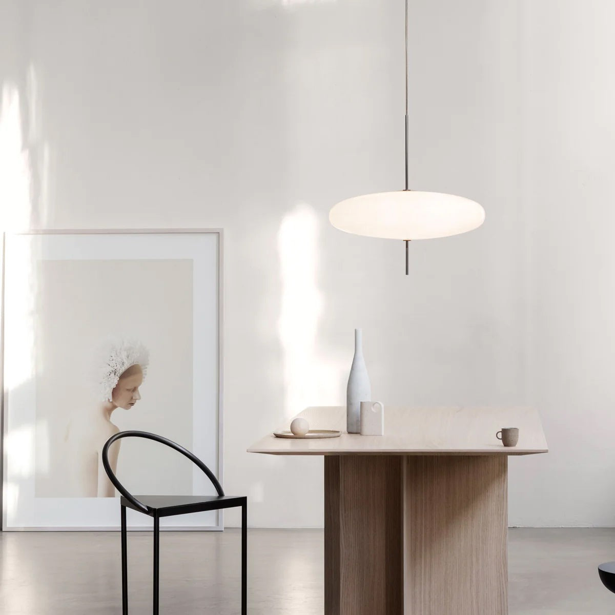 Aurelia Dual-Dish Pendant Light