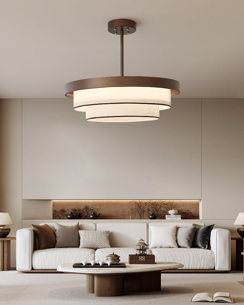 Aurelia Triple Halo Pendant Light