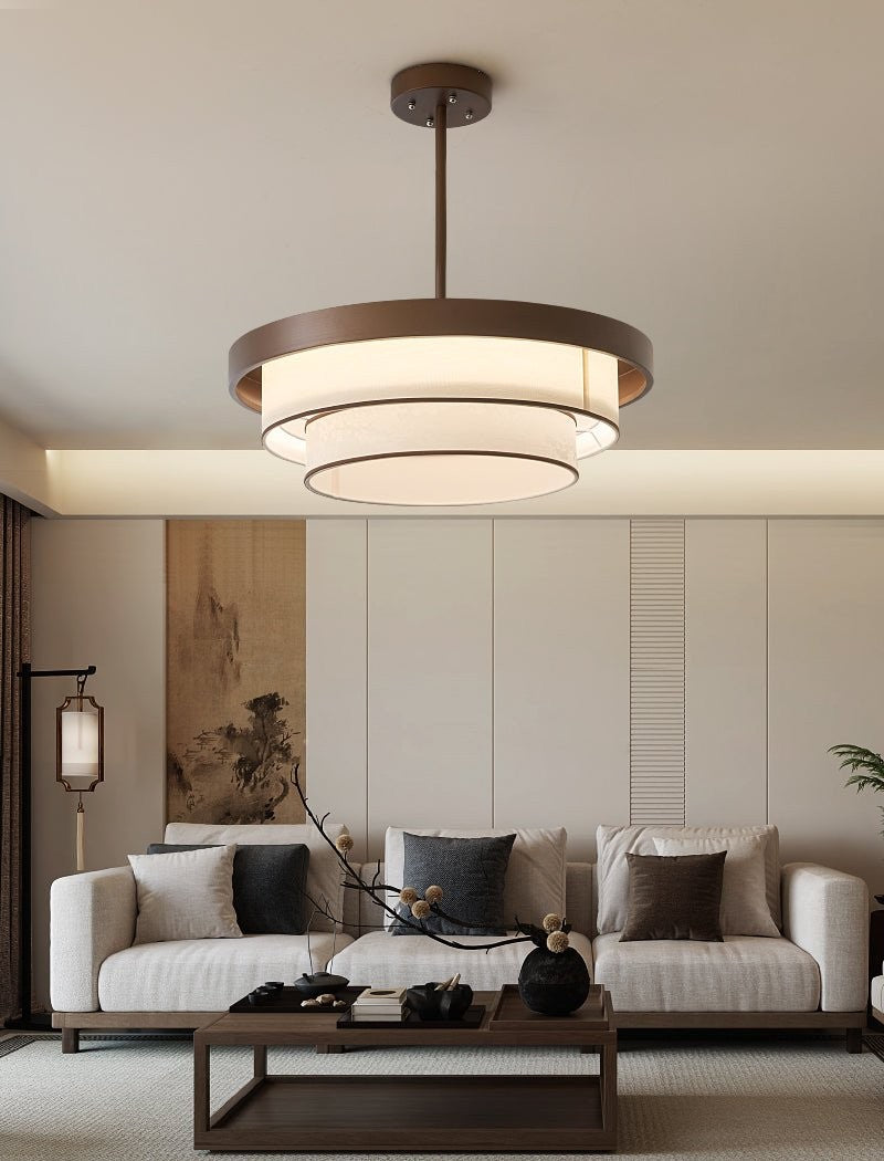 Aurelia Triple Halo Pendant Light
