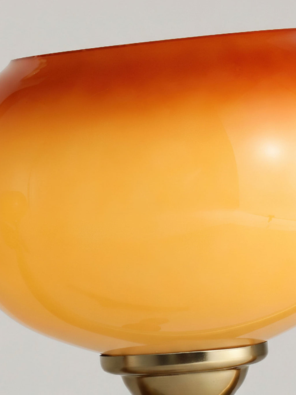 Aurelio Amber Glass Linear Pendant