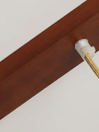 Aurelio Amber Glass Linear Pendant