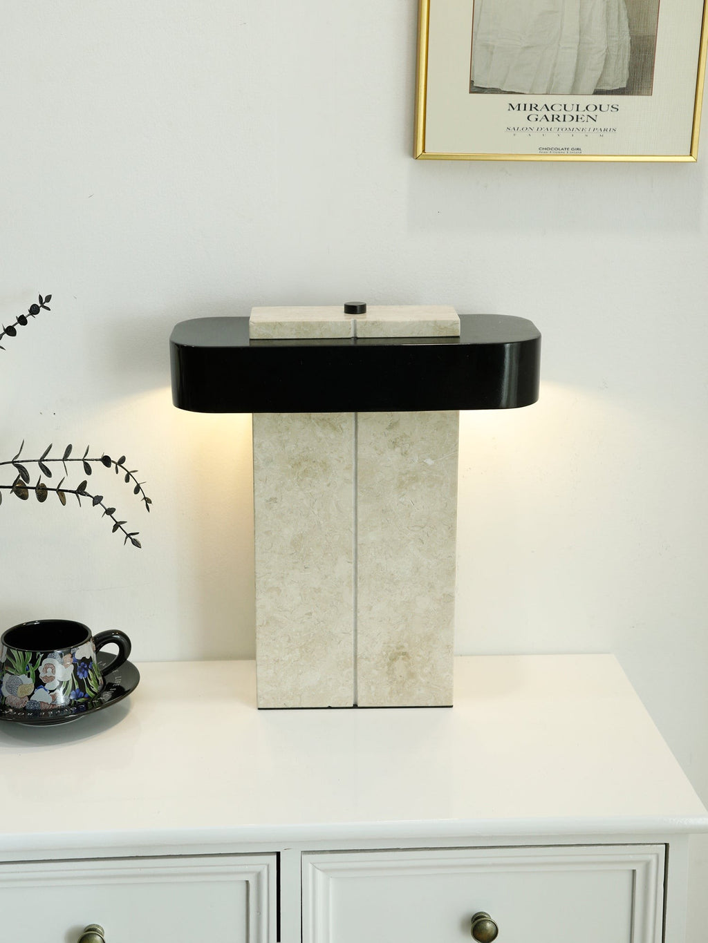 Aurelius Marble Accent Table Lamp