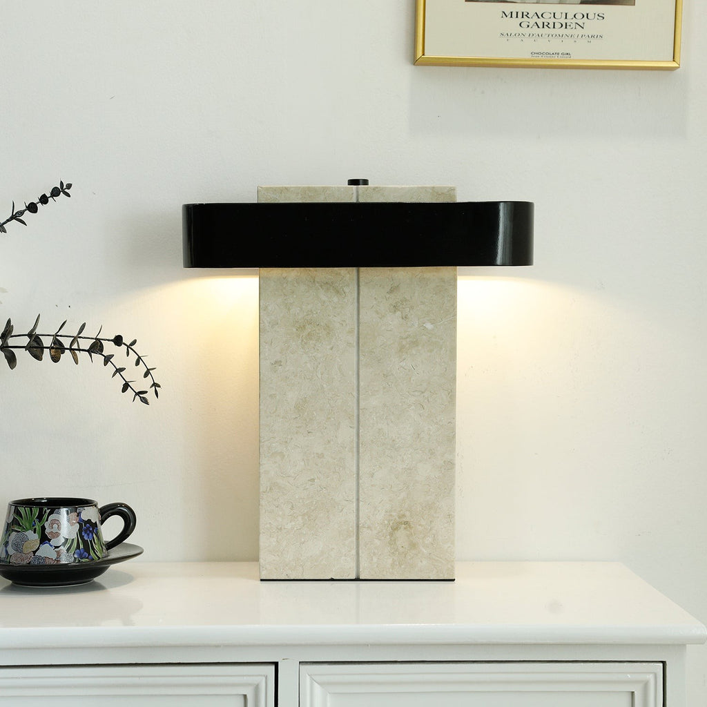 Aurelius Marble Accent Table Lamp