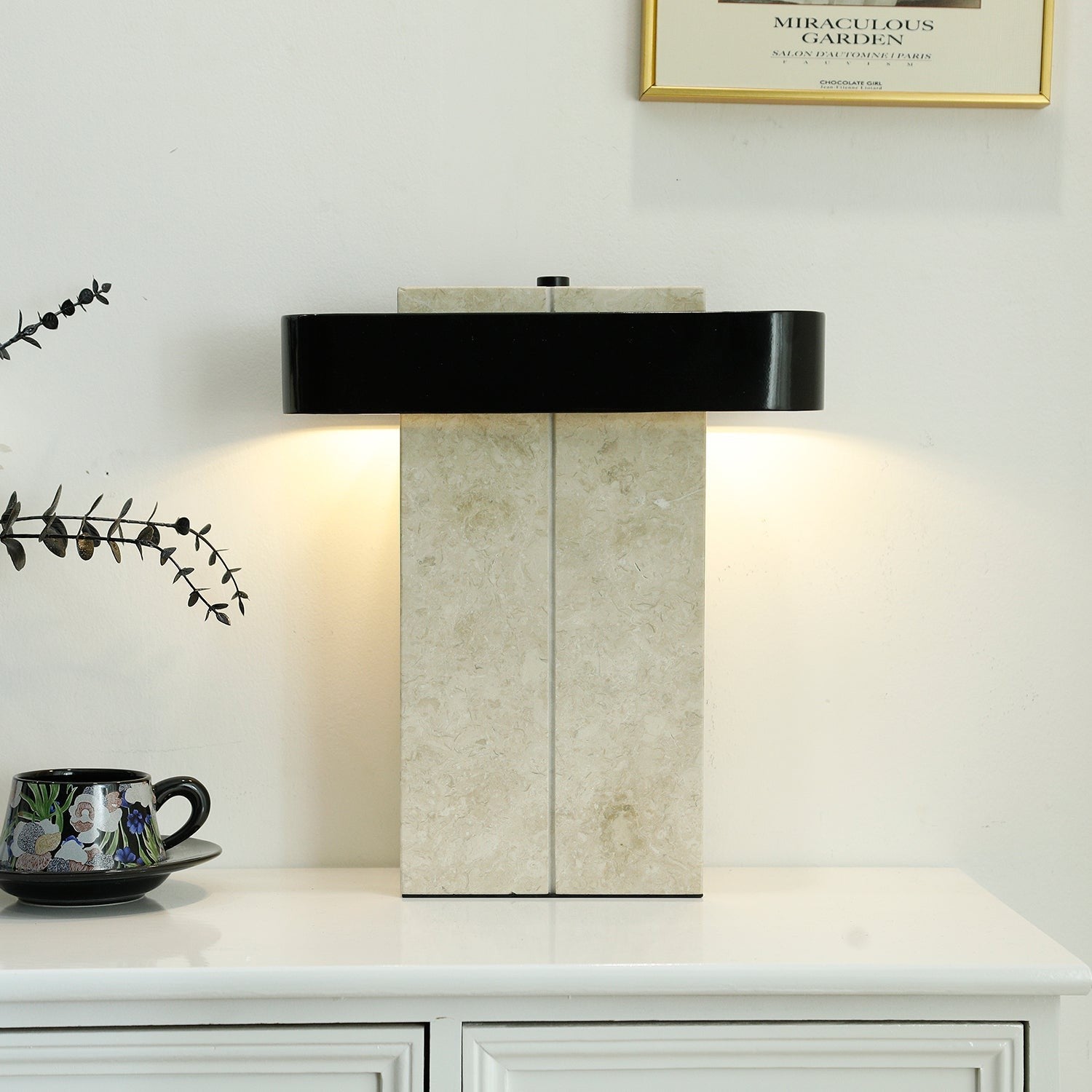 Aurelius Marble Accent Table Lamp