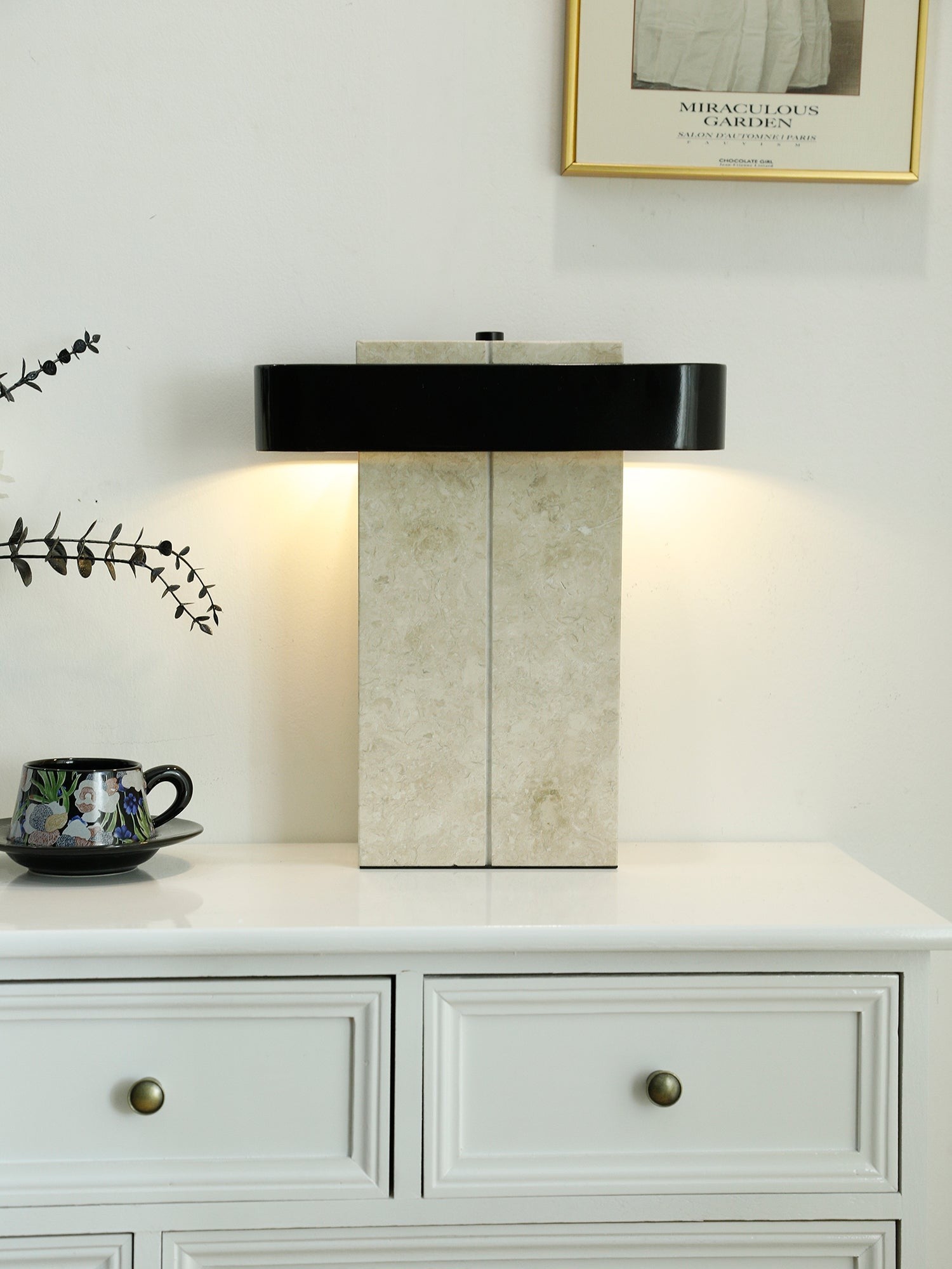 Aurelius Marble Accent Table Lamp