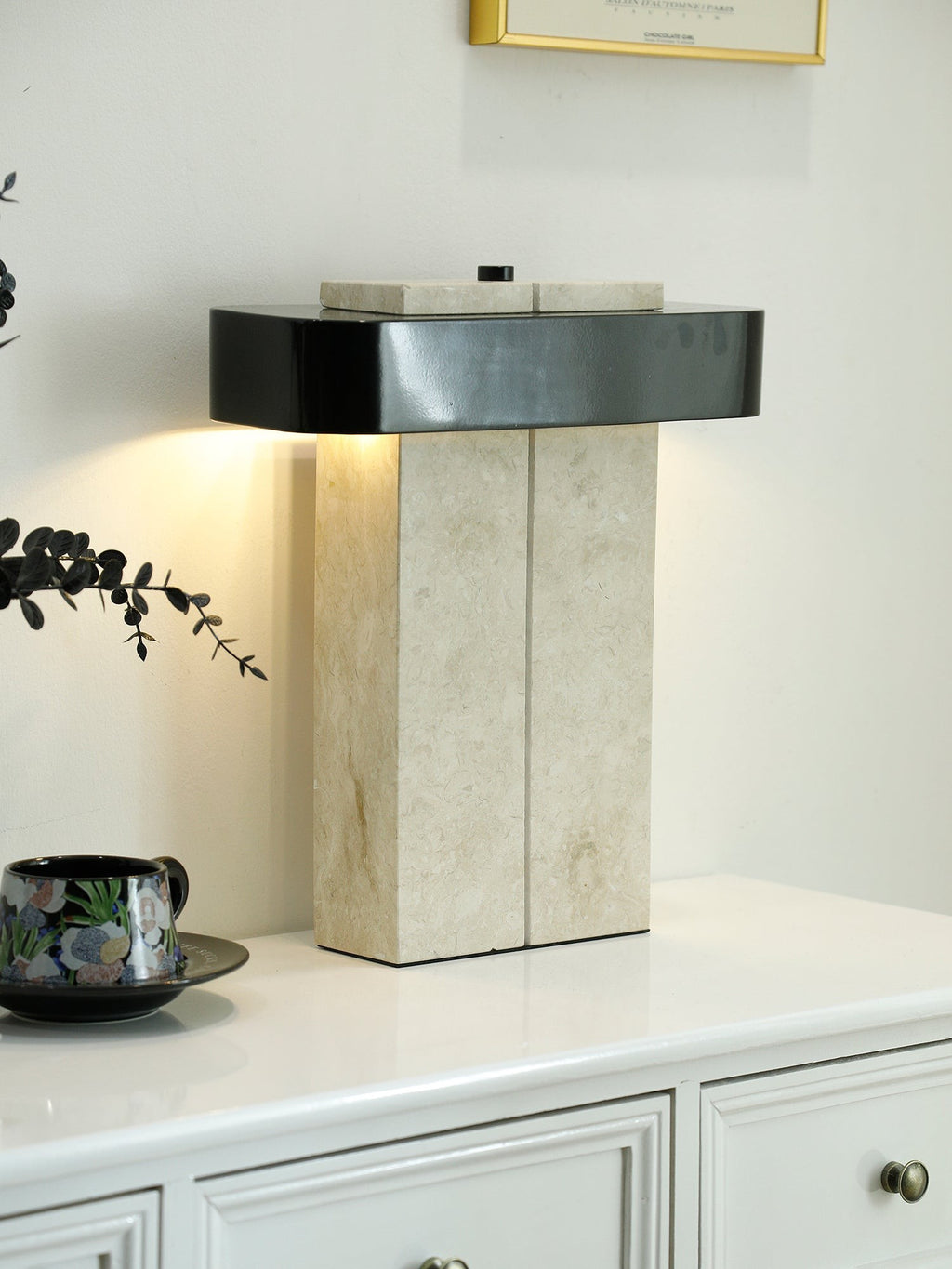 Aurelius Marble Accent Table Lamp