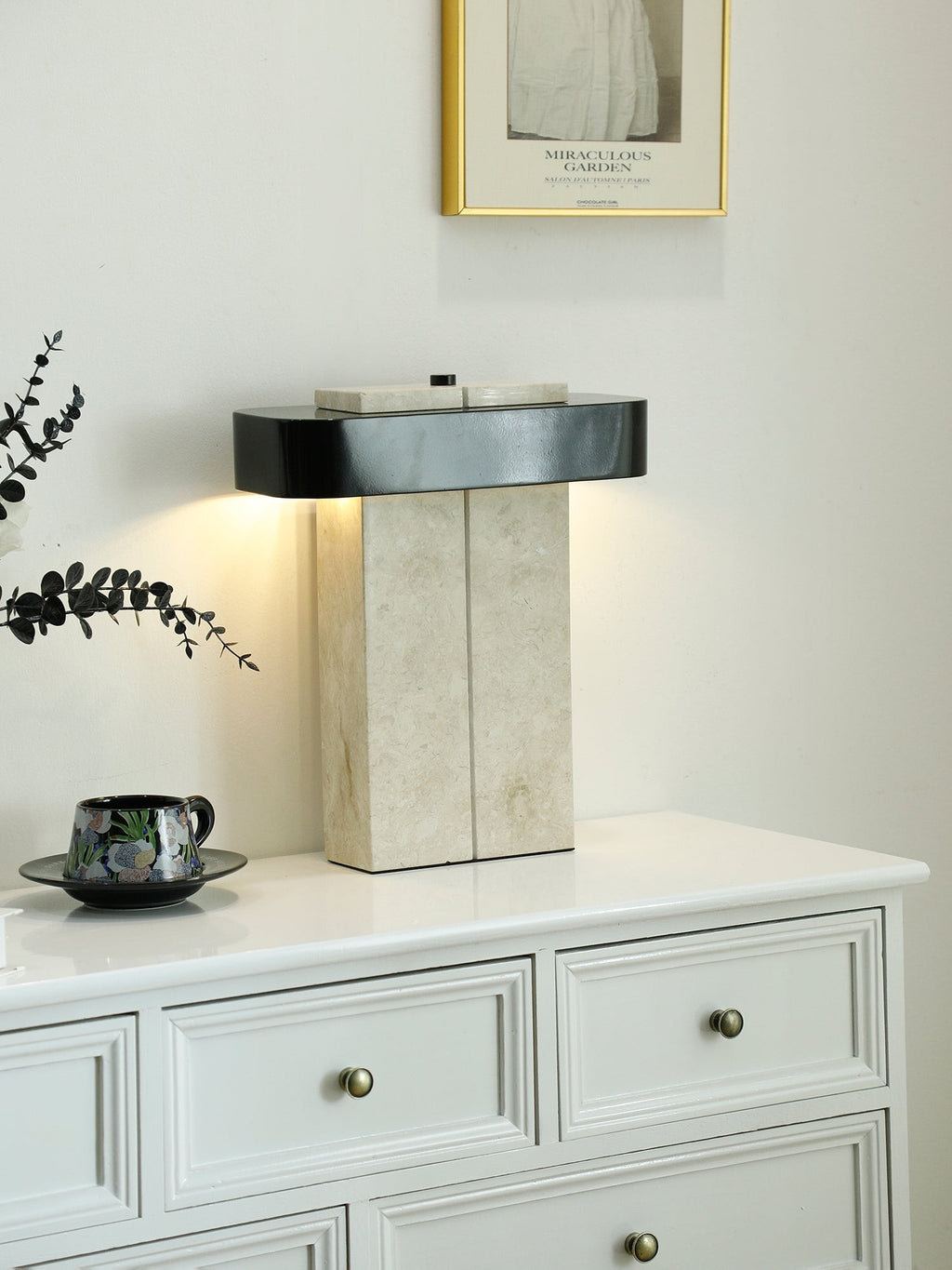 Aurelius Marble Accent Table Lamp