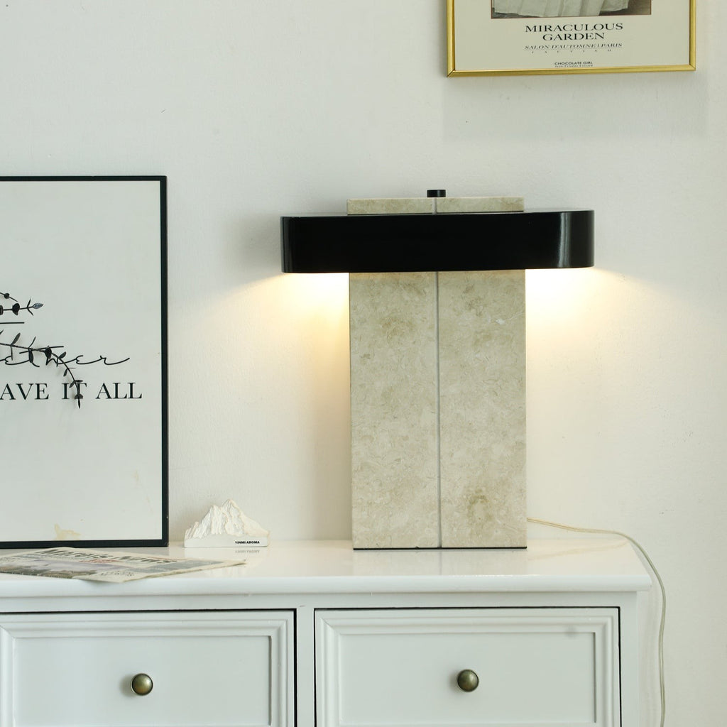 Aurelius Marble Accent Table Lamp