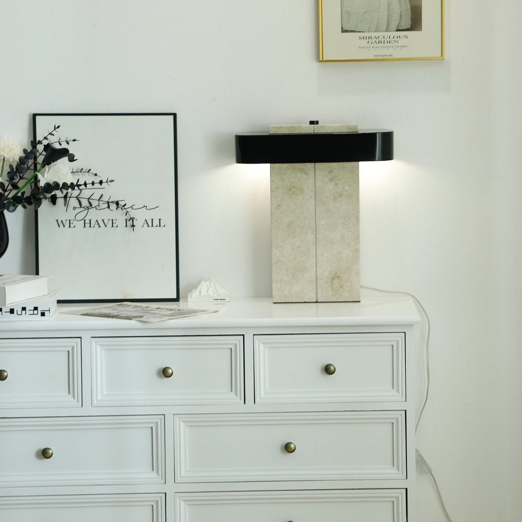 Aurelius Marble Accent Table Lamp