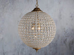 Aurora Crystal Sphere Chandelier