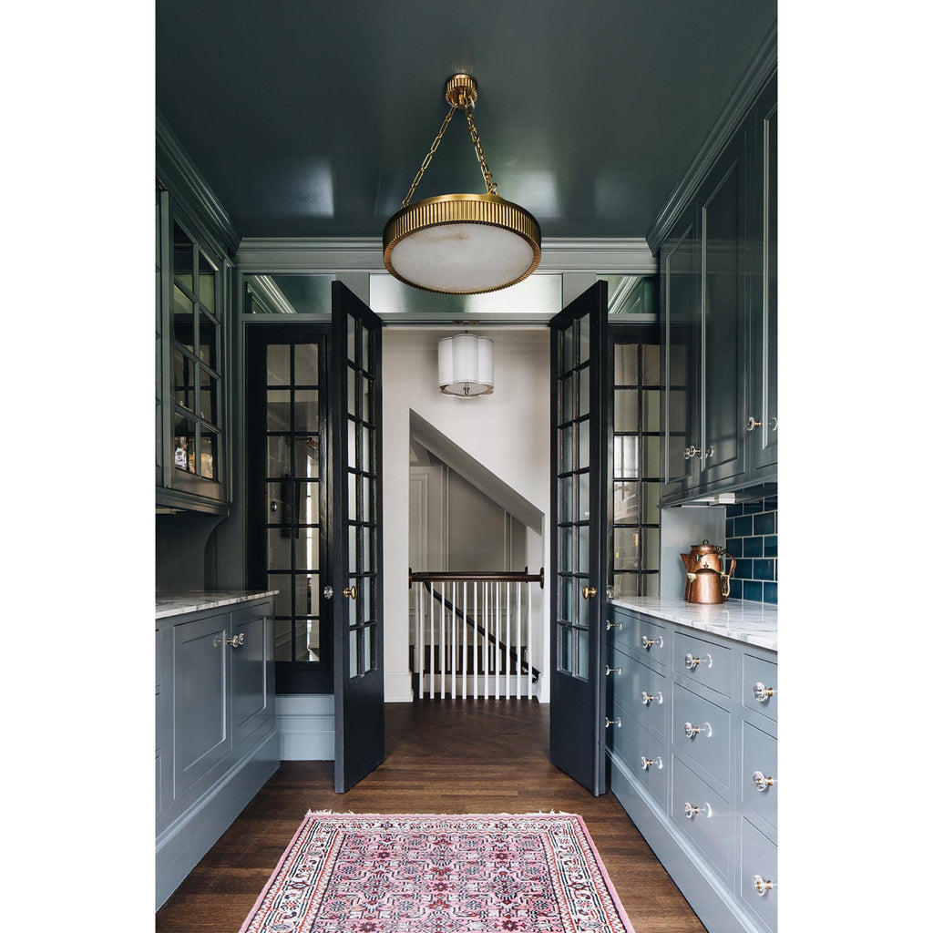 Lynden 5-Light Chandelier in Aged Brass 22L x 22W x 8.25H