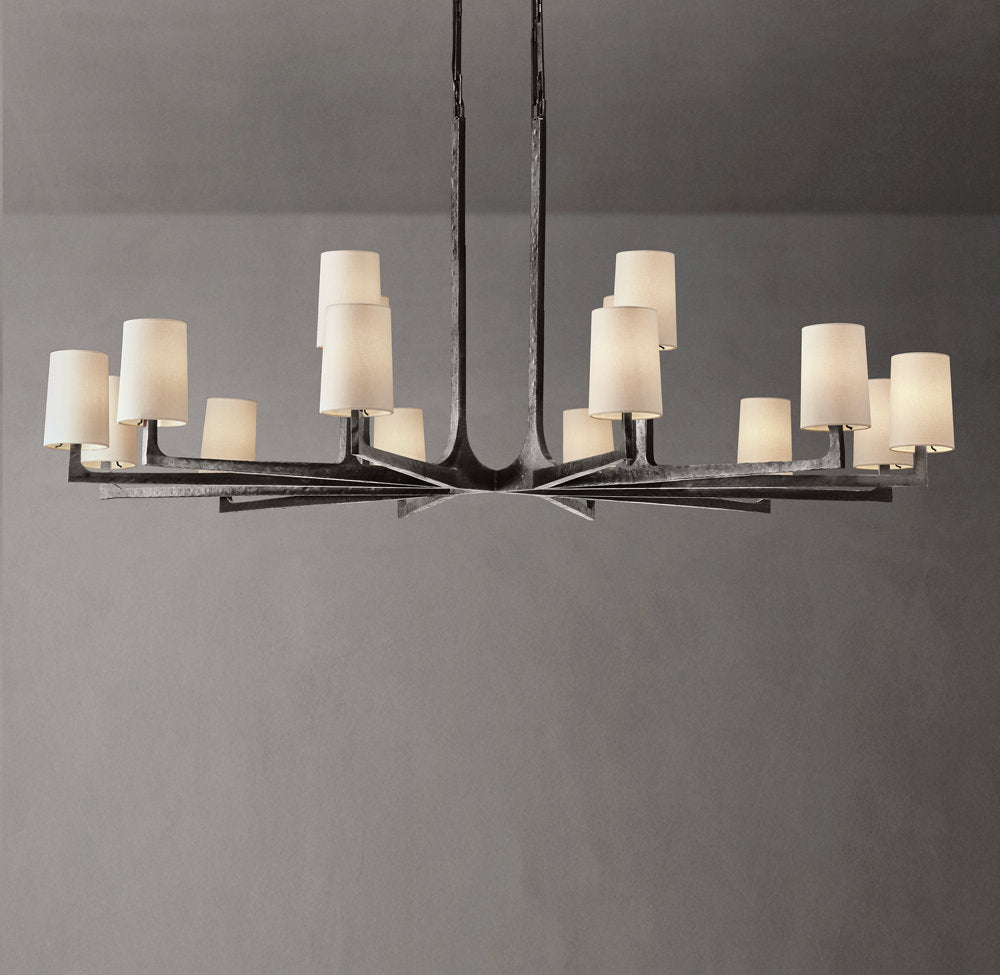 Wright Round Chandelier 60"