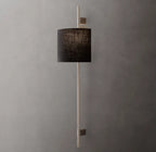 Vela Round Bar Sconce - Round Shade